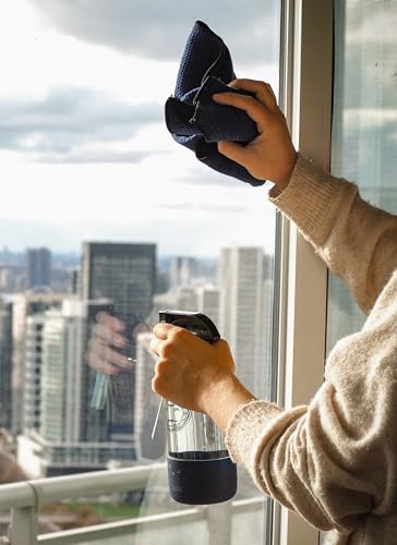 Eco-Friendly Glass & Window Cleaner Spray - 16 oz with Just-Add-Water Strips