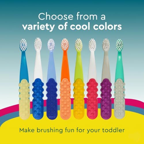 RADIUS Totz Plus Kids Toothbrush Soft BPA-Free for Ages 3 & Up