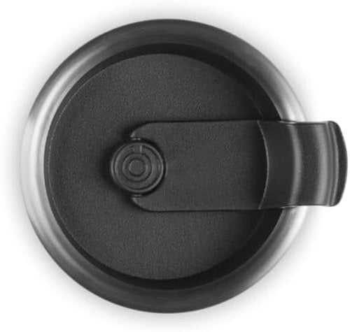 Le Creuset Travel Mug - Stainless Steel, 12 oz. | Stylish Licorice Design for On-the-Go Use