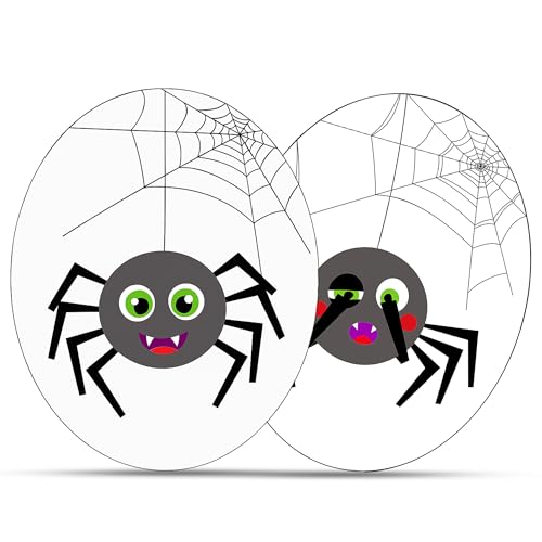 Funny Spider Halloween Toilet Seat Cling Set - 2-Piece 11.2x13