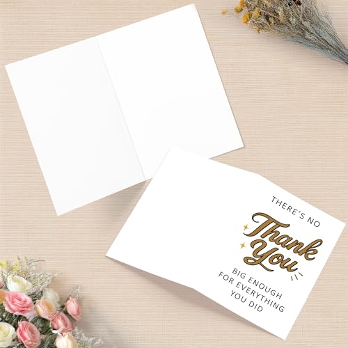 Cheerin Thank You Card with Envelope - 5x7 Inch Appreciation Card for All Occasions