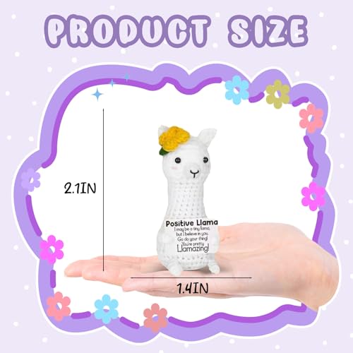 Handmade Crochet Alpaca - Emotional Support Gift for Any Occasion