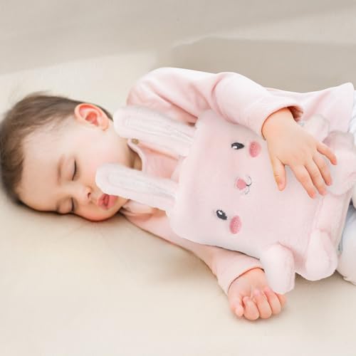 Babyhuggle Rabbit Shape Plush Blanket - Soft 30x40 Inch Baby Blanket