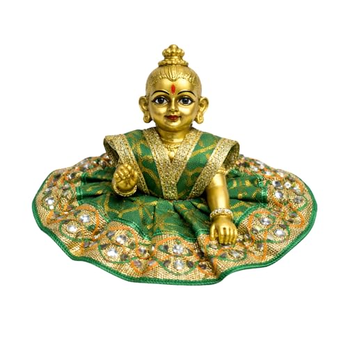 Laddu Gopal Size 0 Soft Fabric Handmade Poshak Traditional Outfit