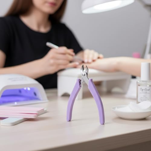 YLiiii Manicure Nail Pliers & Rhinestone Gem Clipper for Nail Art