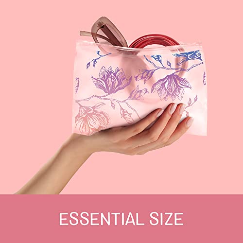 Ziploc Reusable Travel Makeup & Accessory Bag - 5 Pack