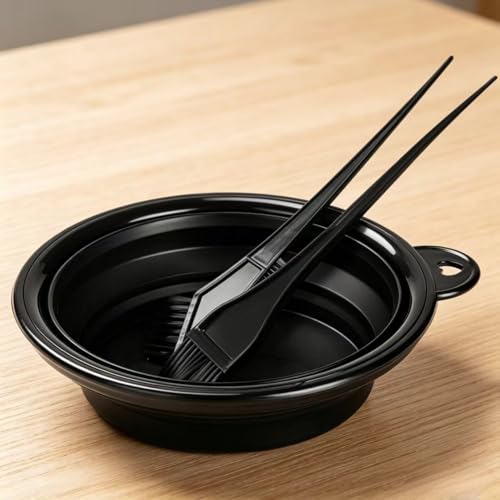 Borogo 12-Piece Professional Hair Coloring Dye Kit with Bowl, Brushes and Clips