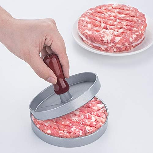**Skiennix Hamburger Press Patty Maker - 100% Free Patty Papers | Dishwasher Safe & BPA Free Kitchen Gadget**