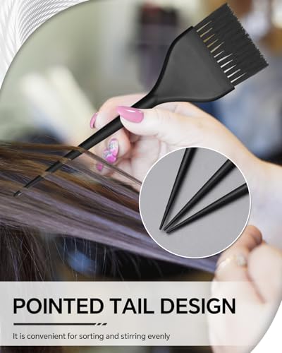 BARBERTOP 3 Pack Hair Color Brush Set for Salon & Home DIY Dyeing