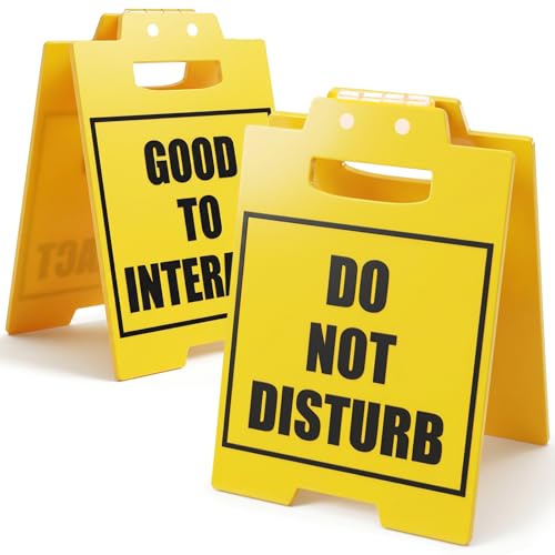 Funny Double-Sided Boss Desk Decor - Humorous Office Sign
