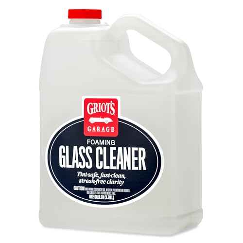 Griot's Garage Foaming Glass Cleaner, Streak-Free Auto Spray - 1 Gallon