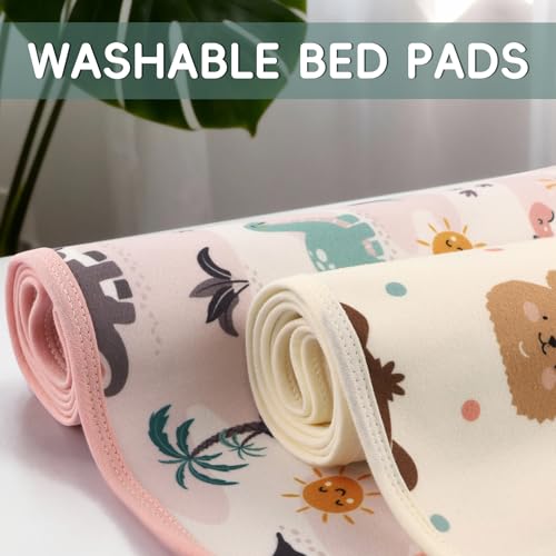 Cartoon Dinosaur Waterproof Bed Wetting Pad 31x39 Inch