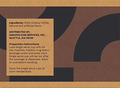 Solimo French Vanilla Light Roast Coffee Pods - 100 Count