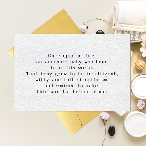 Funny Sarcastic Birthday Card for Friends & Colleagues