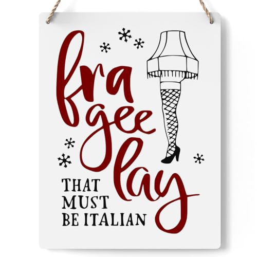 Funny Christmas Vacation Movie Sign - 8x10 Holiday Wall Decor - Festive Xmas Decoration