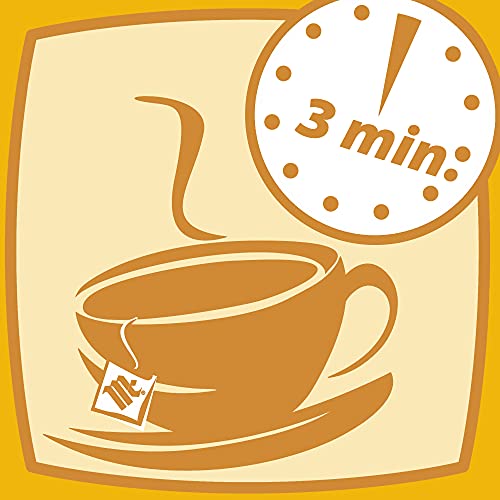 McCormick Caffeine-Free Chamomile Tea Bags 25 Count (1.06 oz) Pack of 6 - Relaxing Herbal Tea