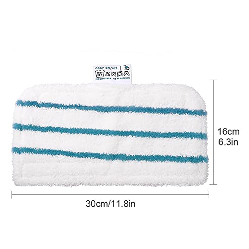 Hovico 5 Pack Washable Microfiber Cleaning Pads for Black+Decker Steam Mops - Style B