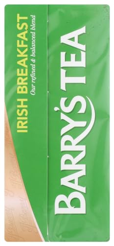 Barry's Irish Breakfast Tea - 40 Full-Bodied Tea Bags for Morning & Afternoon