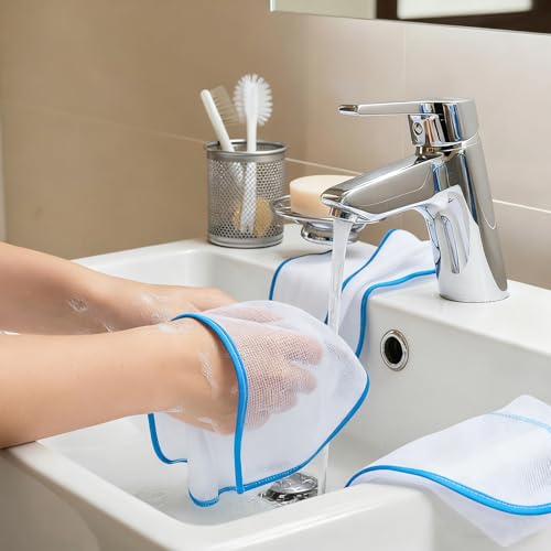Hahafelt 5-Pack Heat Resistant Mesh Ironing Pressing Cloth 15.75x23.62in
