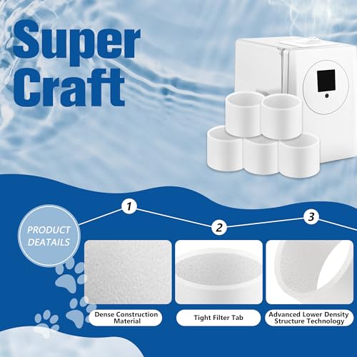20-Pack Humidifier Replacement Filters for Levoit Ultrasonic Series