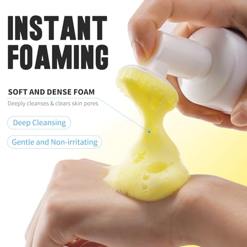 Turmeric Foaming Facial Cleanser - Deep Cleansing Face Wash 150ml