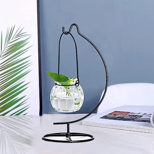 Maibloln Moon Mini Ornament Display Stand - 11-Inch Iron Hanger
