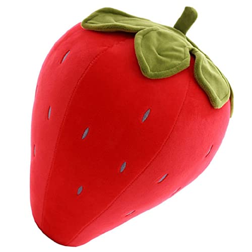 Cute Strawberry Plush Pillow for Kids - Soft & Cuddly Toy (20cm)
