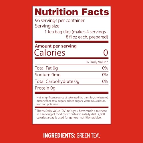 Luzianne Iced Green Tea Bags - 24 Count - Refreshing Blend