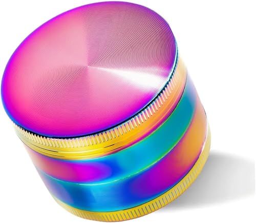 2-Inch Colorful Spice Grinder - Compact Manual Kitchen Tool