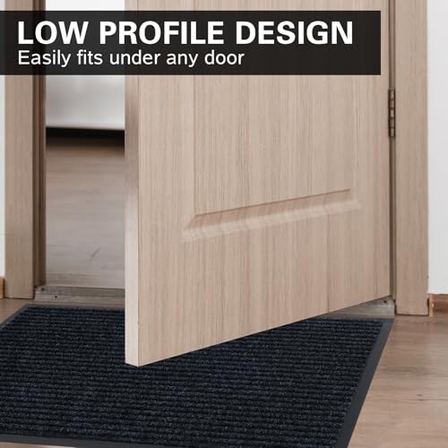 Neiza 30"x17" Front Door Mat, Heavy Duty Indoor Outdoor Floor Entrance Mat