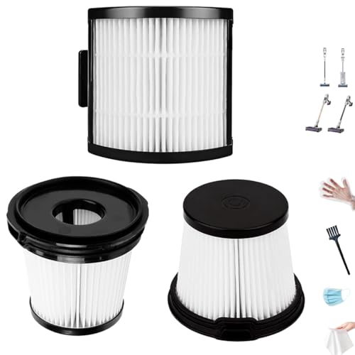 HEPA Filter Replacement for Shark IW3511 & IW1111 Vacuums - 3 Pack
