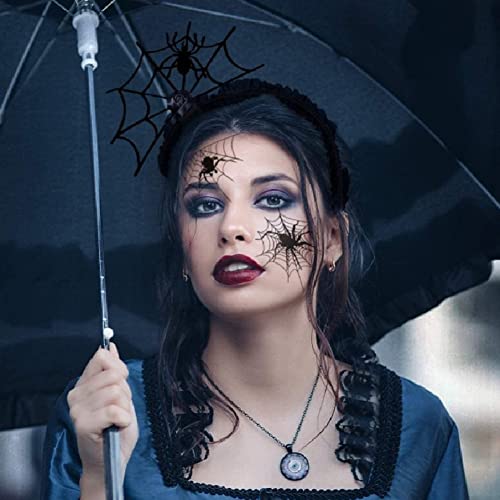 Black Spider Headband for Halloween Costume and Party Accessories