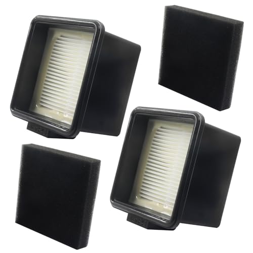2 Pack HEPA and Foam Filter Replacement for Easy Lite Cyclonic Vac F43