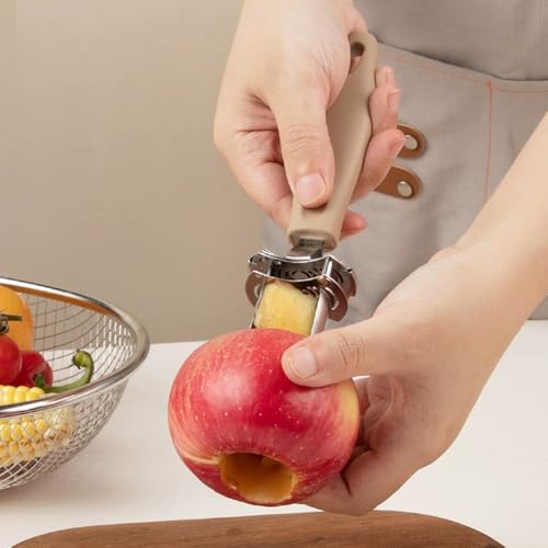 Adjustable Stainless Steel Apple Corer Tool for Fruits & Vegetables