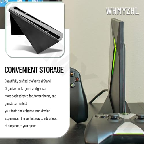 Vertical Stand Organizer for Nvidia Shield TV Pro (2017 & 2019 Models)