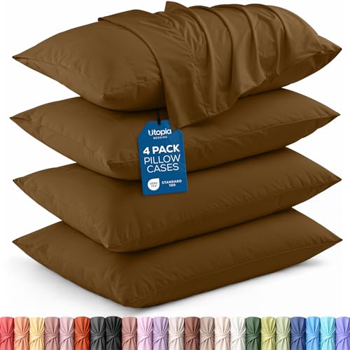 King Size Pillow Cases Set of 2 - Ultra Soft Microfiber Covers
