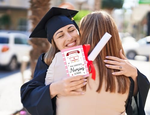 Nurse Graduation Card - Funny New Nurse Greeting Card with Envelope