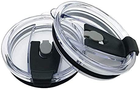 Spill-Proof Replacement Lids for 20 Oz Tumblers - 2 Pack