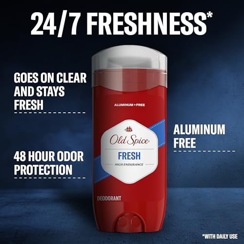 Old Spice High Endurance Men's Deodorant, Fresh Scent, 3.0 oz