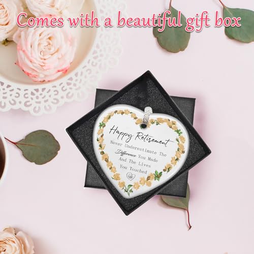 Meaningful Retirement Gift for Women | Ceramic Ornament 2026
