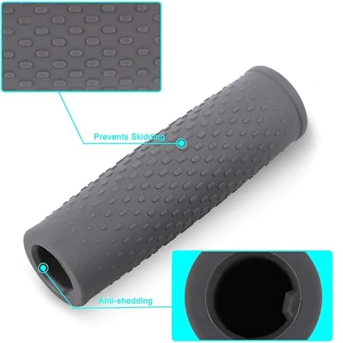 2 Pack Electric Scooter Handle Grips E-Scooter Handlebar Grips Non-Slip-Rubber Hand Grips for VOLPAM Hiboy S2 Xiaomi M365 Pro Segway Ninebot E2 Folding Commuter Electric Scooter Handle Bar