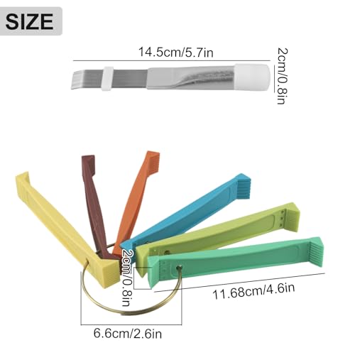 Air Conditioner Fin Repair Comb Set - Condenser & Evaporator Coil Cleaner