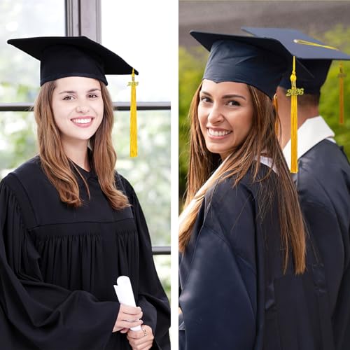 2026 Gold Graduation Tassel with Date Charm - 9.4 Inches