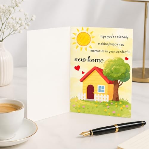Thoughtful New Home Card with Envelope - Housewarming Gift