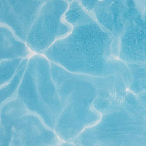 Water Print Plastic Tablecloth for Summer Pool Parties - 54" x 108"