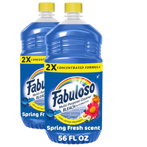 Fabuloso Multi-Purpose Cleaner Spring Fresh 56oz Pack of 2 | 2X Concentrated Formula