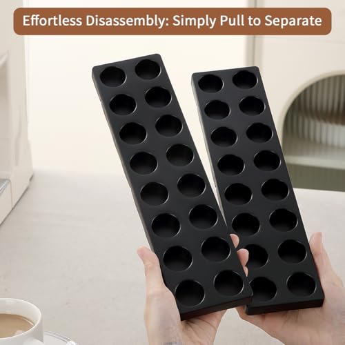 Berglander Coffee Pod Holder for Nespresso Original, 32 Pod Drawer Organizer
