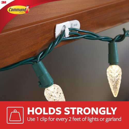 Command Clear Decorating Clips Value Pack - 40 Clips & 48 Strips