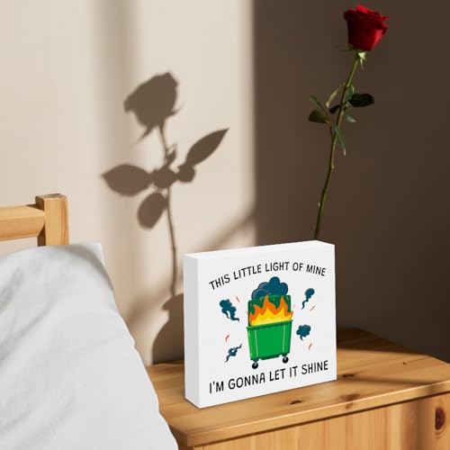 Mikela Funny Office Wooden Sign - Inspirational Employee & Boss Gift