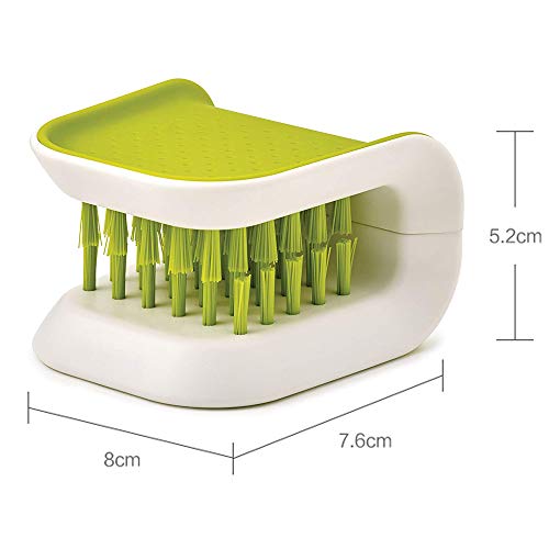 Ytuomzi Knife and Cutlery Cleaner Brush - Double-Sided Utensil Scrubber